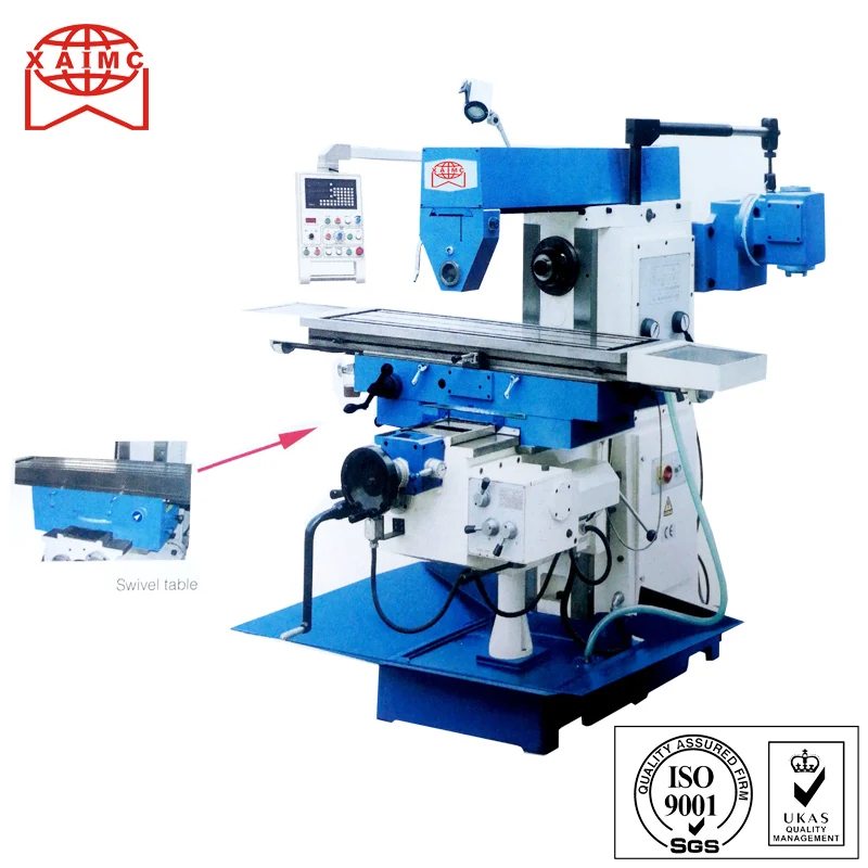 XW6136 universal lifting table horizontal milling machine — milling supplied by JD Machine Tool