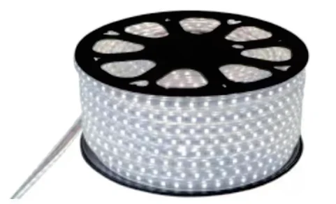 2835 LED Strip, High Voltage Series, 120 LEDs/m, 220 V mains strip at 120 LEDs/m, 1440 lm/m and 120 lm/W, cut