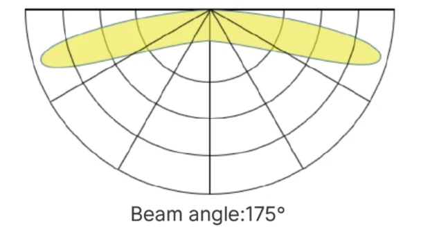 JDS-6515B technical drawing and optical data, sheet 1