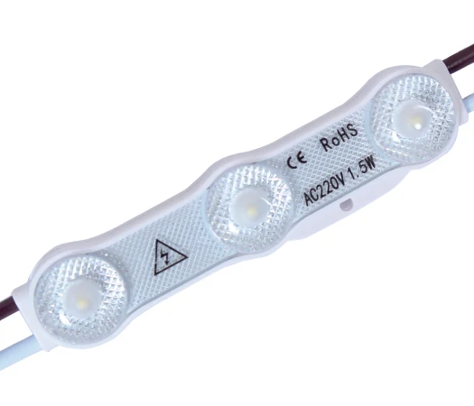 JDS-6616B/AC120V/220V LED sign module, 66 x 16 x 9 mm