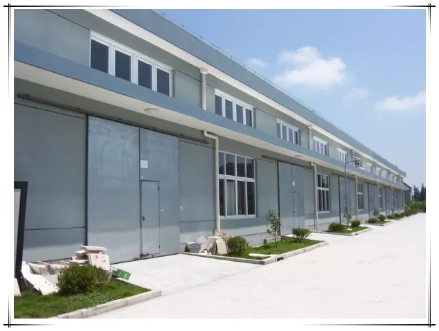 Production buildings on the factory site