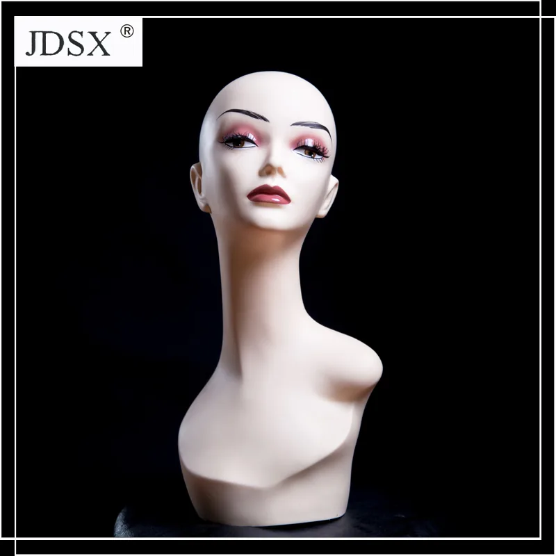 PVC Mannequin head PYED-R