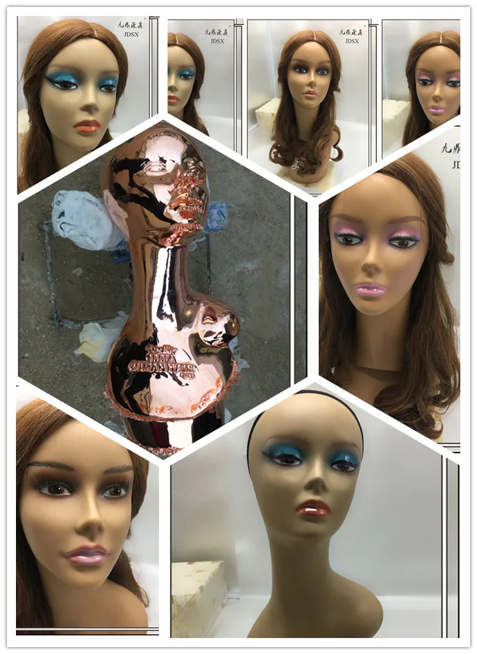 Finished heads and mould work