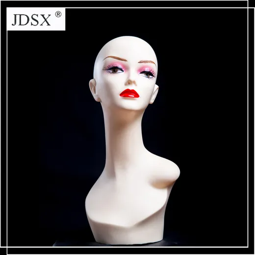 PVC Mannequin head PYED-B