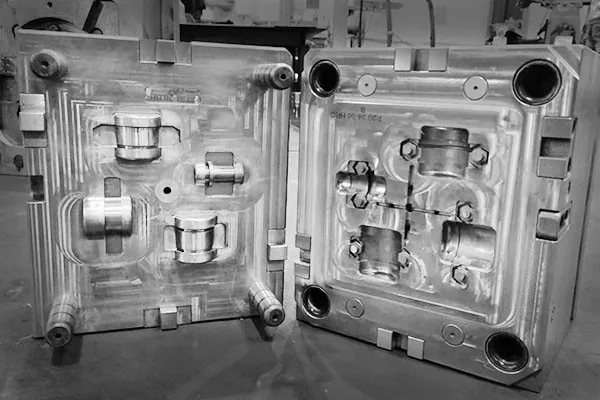 Multi Cavity Injection Mold with Lifters