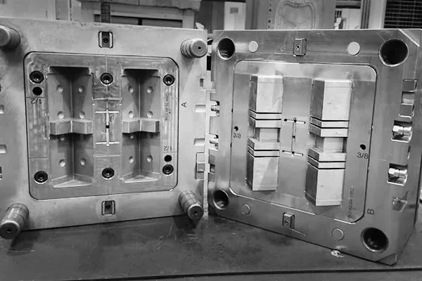Large Two Cavity Injection Mold