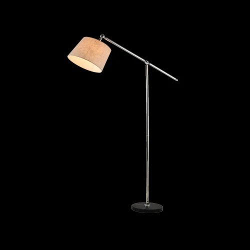 D02 Fishman floor light photographed lit against a black background