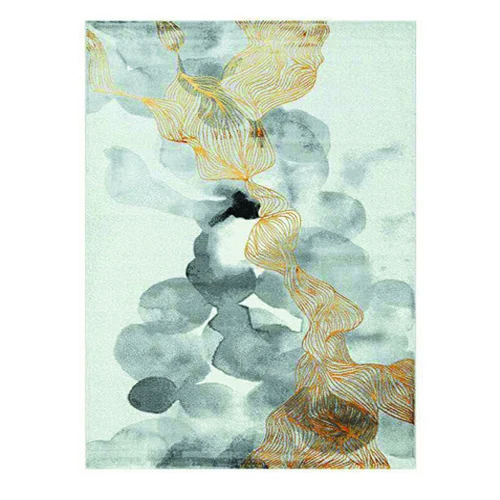 F06 Ink Pattern Rug in a 2000 mm by 3000 mm size with a repeating ink-style design