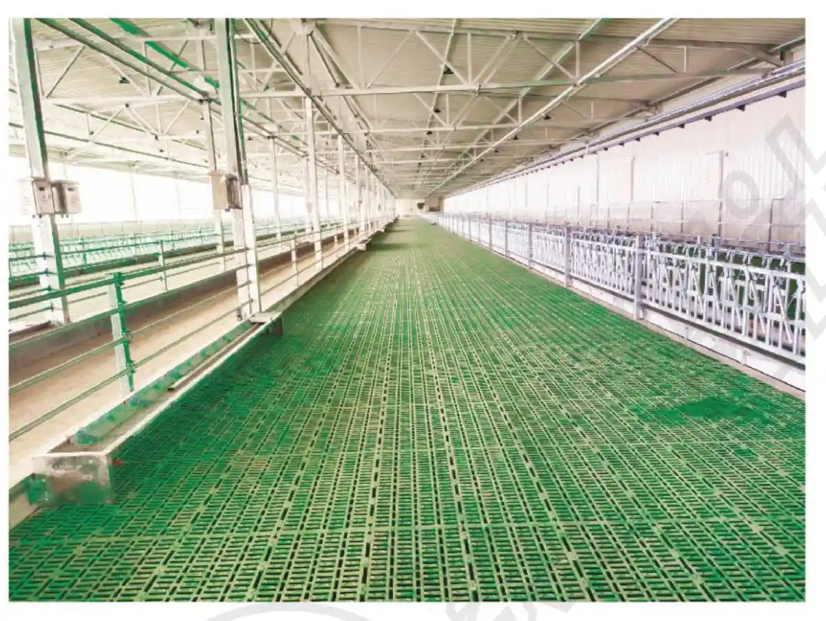 Installing a Plastic Slat Floor Over a Manure Pit
