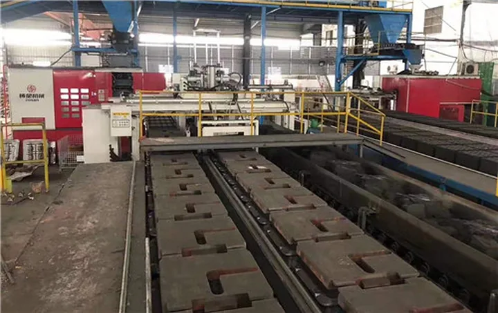 Green Sand Process at Jianheng Metal partner factories