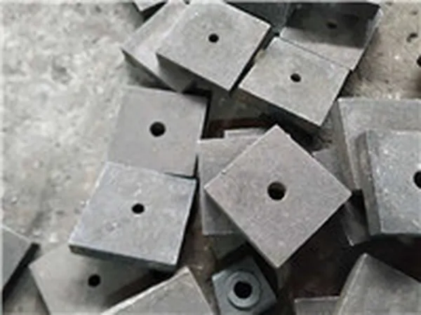 Wear Block Batch supplied for castings for power plants