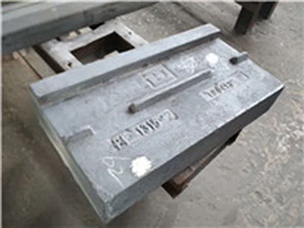 Marked Wear Plate in High Chrome Iron Castings produced by Jianheng Metal