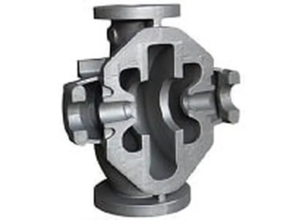 Four Way Body in Ductile Iron Castings produced by Jianheng Metal