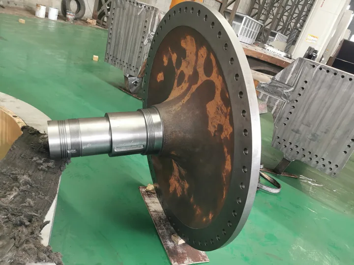 Large Disc and Shaft Assembly in Gray Iron Castings produced by Jianheng Metal
