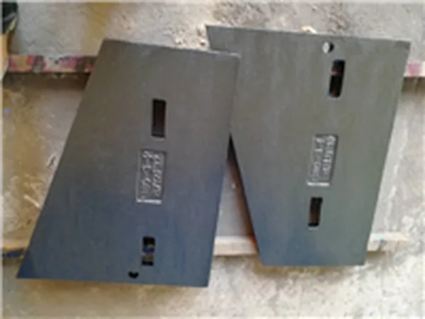 Jaw Plate in Jaw Crusher Plates and Wear Parts produced by Jianheng Metal