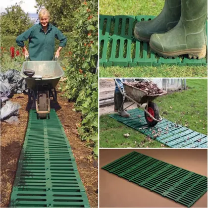 3M Green Plastic Garden Path Tracks