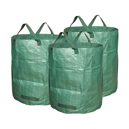 3pack 150gsm 272L Garden Waste Bags Garden Leaf Bags