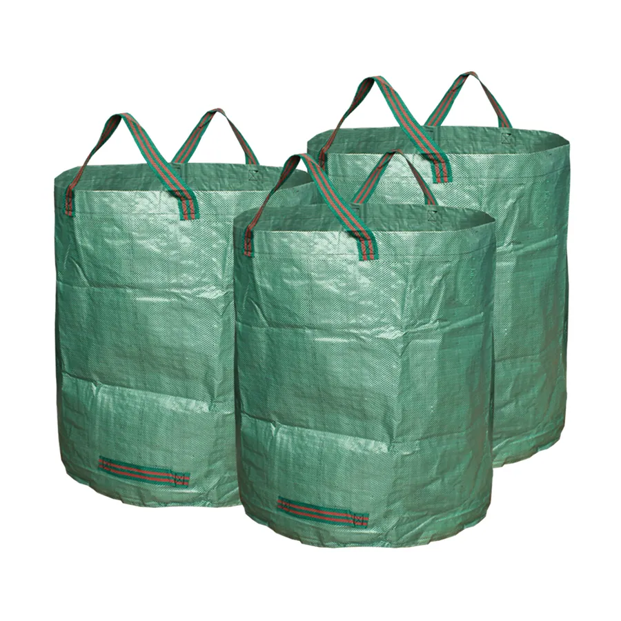 3pack 150gsm 272L Garden Waste Bags Garden Leaf Bags