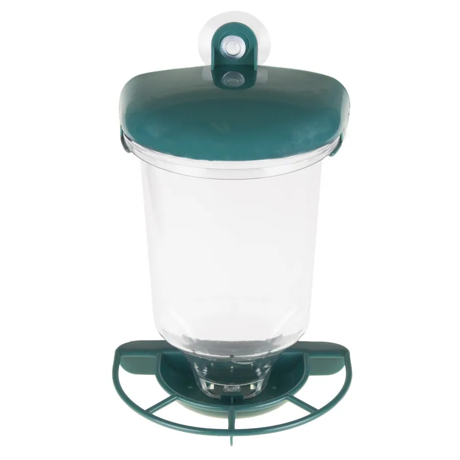 Automatic Suction Window Mounted Garden Wild Bird Feeder