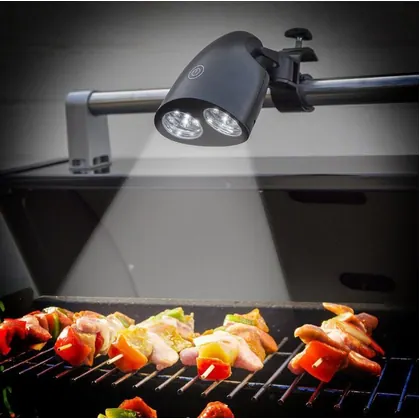 Dimmable 360 Degree Rotation Hand-mounted LED BBQ Grill Light for Cooking Camping Bike