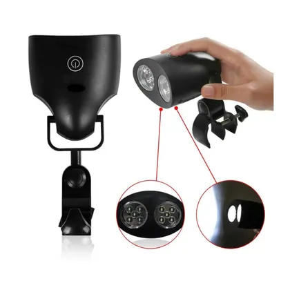 Dimmable 360 Degree Rotation Hand-mounted LED BBQ Grill Light for Cooking Camping Bike view 3