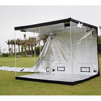 Durable Mylar Plant Grow Tent Indoor Grow Box Greenhouse Hydroponics Tent Panda Grow Tent view 2