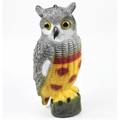 Emulation Animal Plastic Owl Garden Ornaments