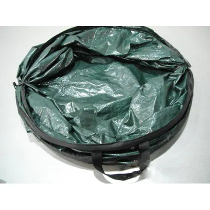 Heavy Duty Strong Pop Up Garden Plastic Waste Bag 110PE 160L Garden Leaf Collector Bag view 2