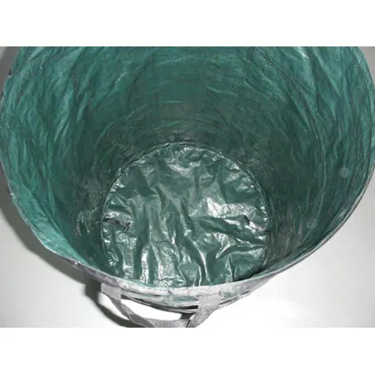 Heavy Duty Strong Pop Up Garden Plastic Waste Bag 110PE 160L Garden Leaf Collector Bag view 3
