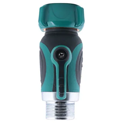 JDM 1 Way Hose Connector Professional Links to External Garden Hose Shut Off Valve