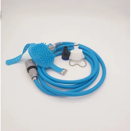 JDM 2 in 1 Sprayer and Scrubber Pet Cleaner Shower Tool Kit view 3
