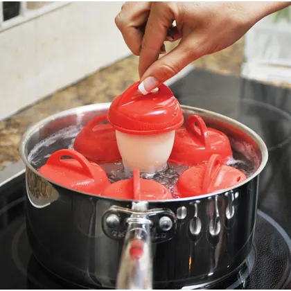 JDM 2018 NEW Egglettes Egg Cooker Egg Maker – Hard Boiled Eggs Without the Shell view 3