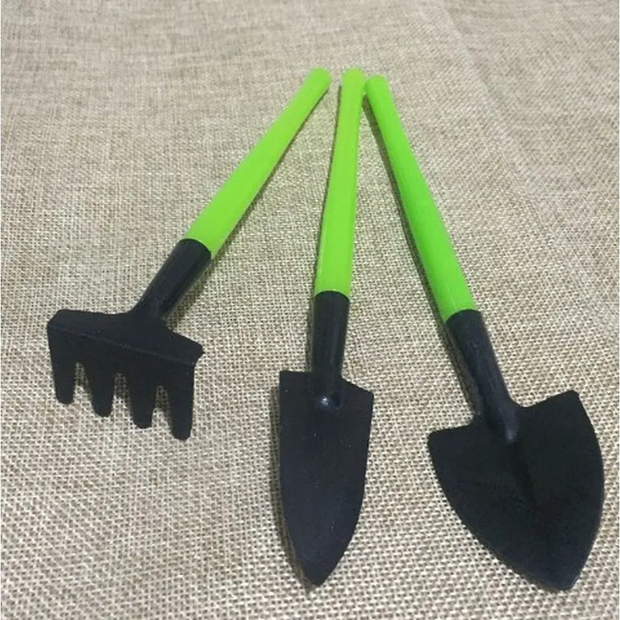 JDM 3pc Plastic Handle Mini Garden Tool Bonsai Tool