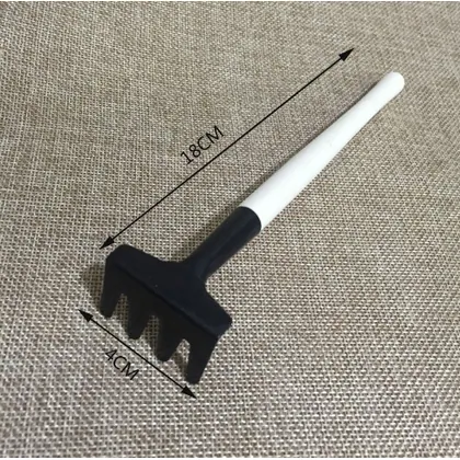 JDM 3pc Wooden Handle Mini Garden Tool Shovel and Rake view 3