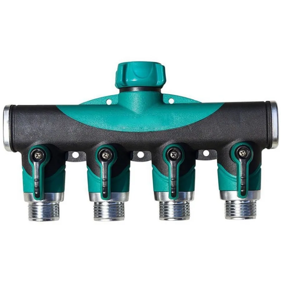 JDM 4 Way Hose Connector 4 Way Heavy Duty Hose Splitter