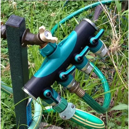 JDM 4 Way Hose Connector 4 Way Heavy Duty Hose Splitter view 4