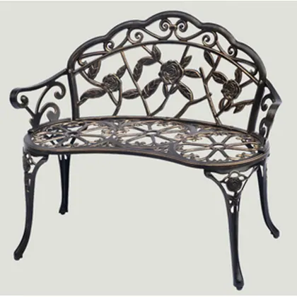 JDM 7pc Cast Aluminum Luxury Outdoor Furniture Wrought Iron Patio Furniture view 3