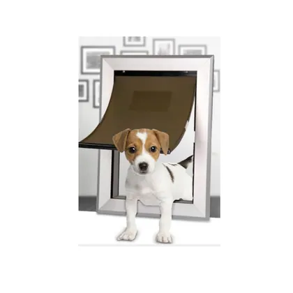 JDM Freedom Aluminum Wall Mounted Pet Door for Dogs and Cats view 2