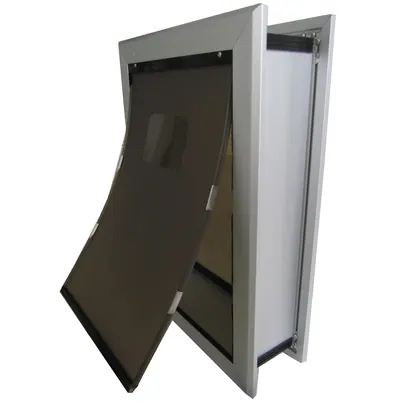 JDM Freedom Aluminum Wall Mounted Pet Door for Dogs and Cats view 4