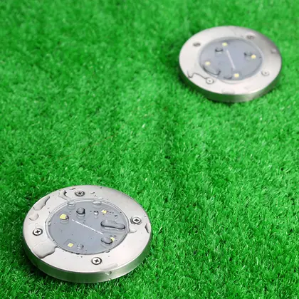 JDM Hot Sale 4 X 4 LED Solar Powered Outdoor Recessed Garden Light view 3