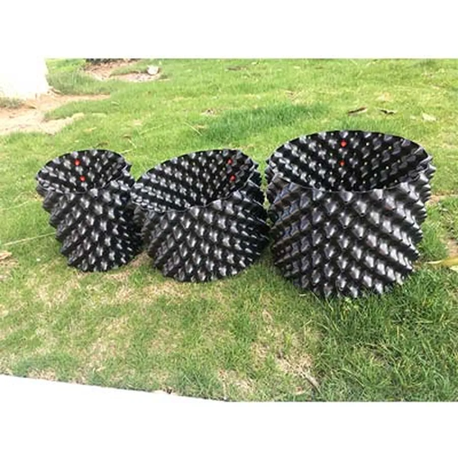 JDM Black Color HDPE Air Pruning Roots Air Pruning Pot