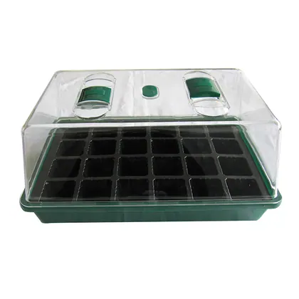 JDM Lovely PP PS Material Professional Grow Mini Greenhouse with Seed Tray view 2