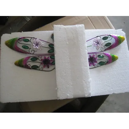 JDM Original Design Dragonfly Metal and Glass Hummingbird Feeders view 4