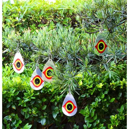 JDM Reflective Scare Bird Diverter Bird Repellent Eye Scare Discs Deterrent Set of 5 view 3