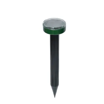 JDM Solar Power Eco-Friendly Ultrasonic Gopher Mole Repellent Snake Mouse Trap Pest Reject Repeller for Garden Yard