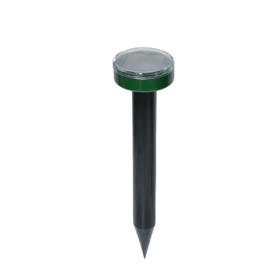JDM Solar Power Eco-Friendly Ultrasonic Gopher Mole Repellent Snake Mouse Trap Pest Reject Repeller for Garden Yard