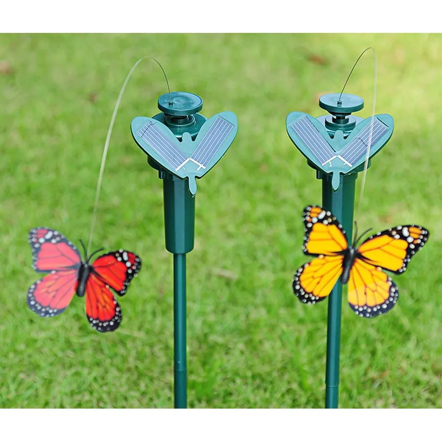 JDM Wholesale High Quality Flying Garden Solar Butterfly