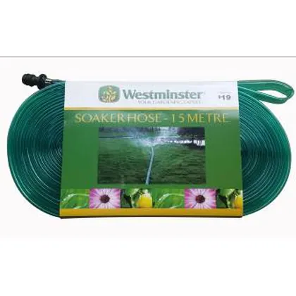 PVC Soaker Hose Garden Soaker Hose with Pinhole 7.5m 10m 15m 20m