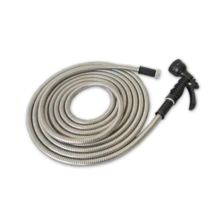 Stainless Steel Garden Hose New Premium Flexible Metallic Hoses for Garden view 2