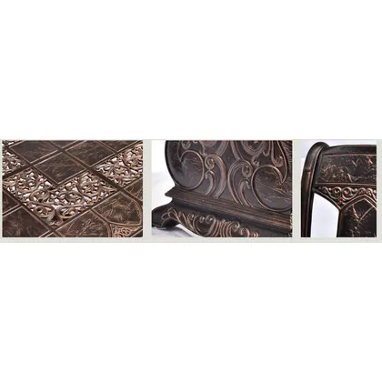 Waterproof Garden Metal Dinning Set, Cast Aluminum Furniture Patio Bar Furinture view 4